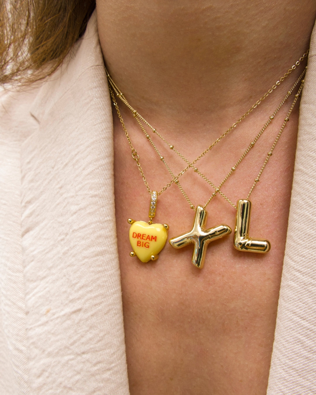 Collier LETTRE