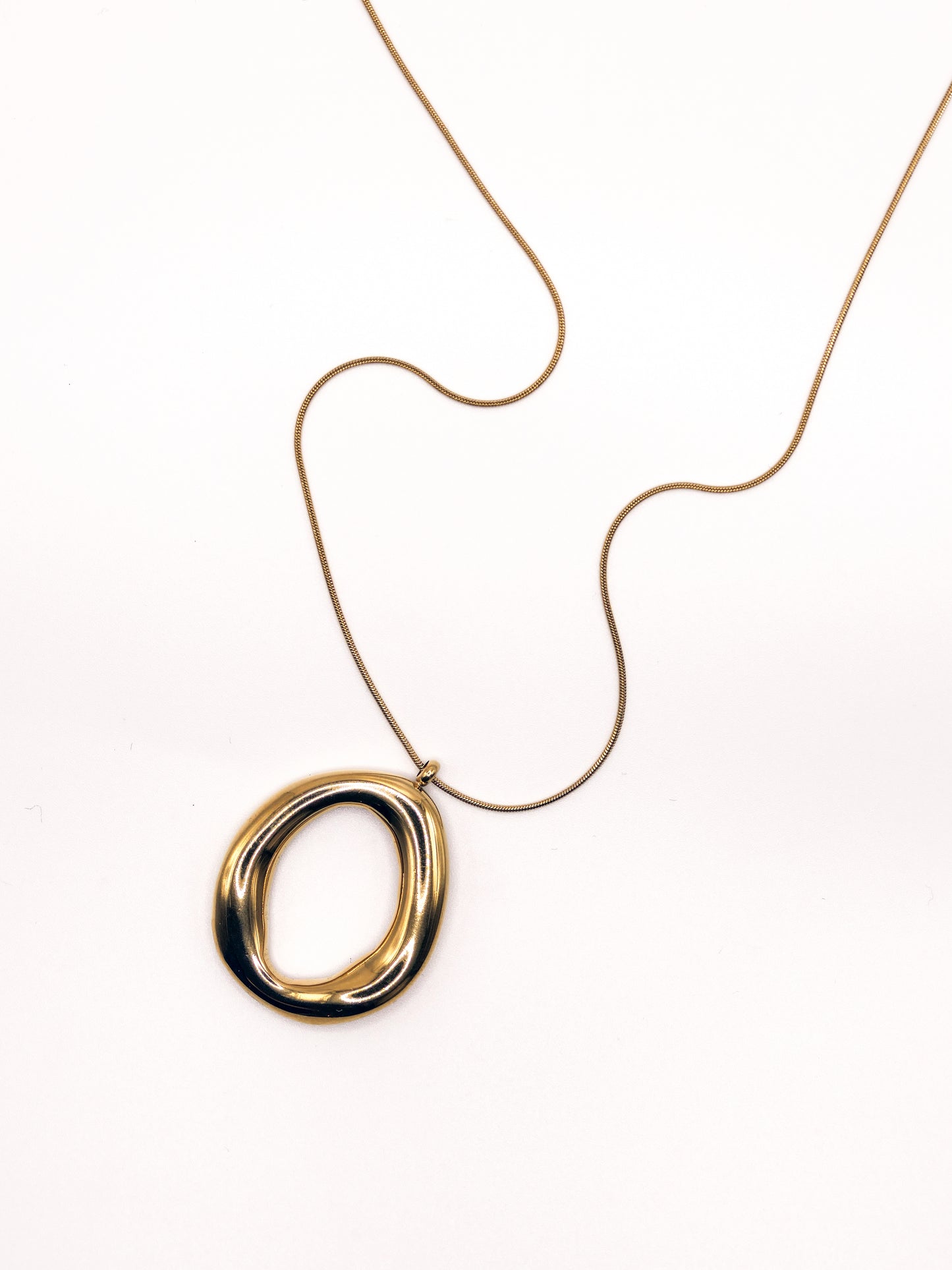 Collier "O" / Argenté