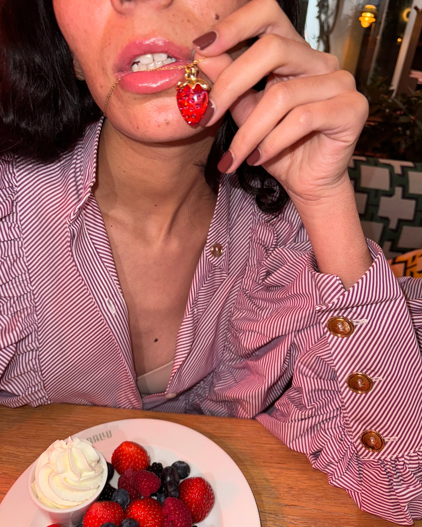 Collier charm FRAGOLA