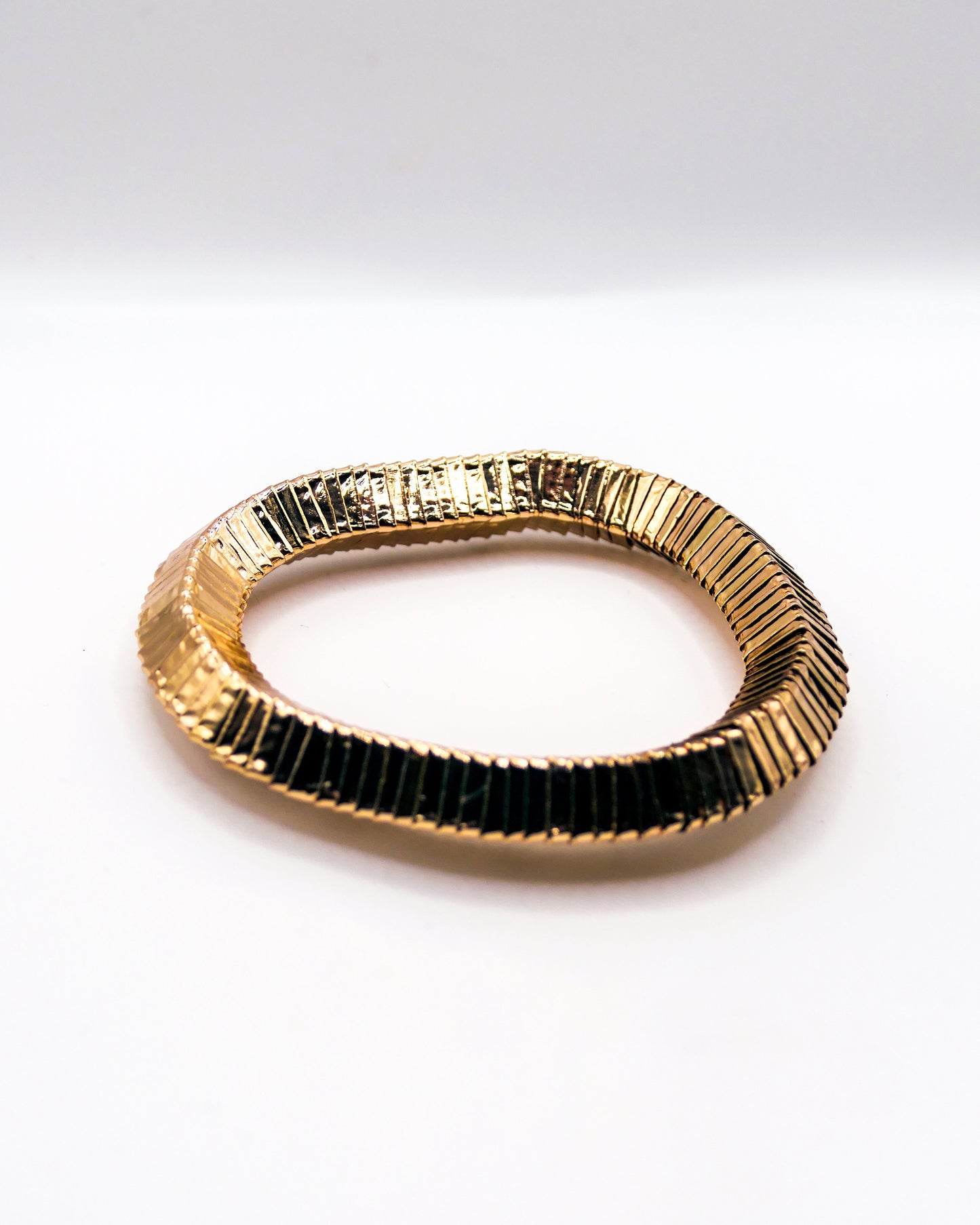 Bracelet élastique CUBE / argenté