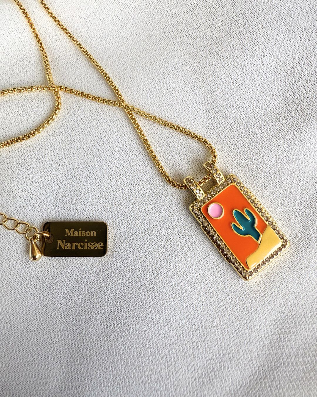 Collier CHARM CACTUS