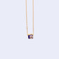 Collier CHARM MINI CAMERA bleue