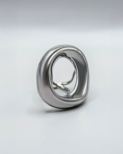 Bague "O" / Argenté