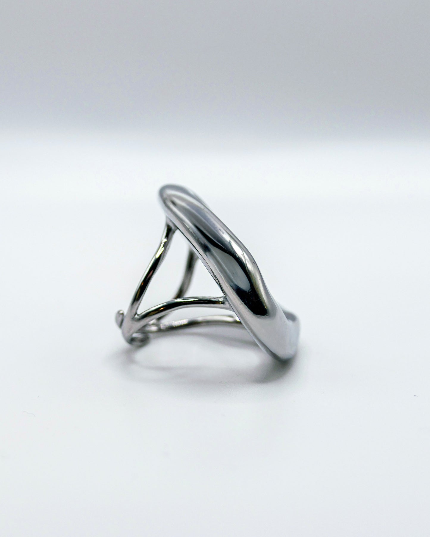 Bague "O" / Argenté