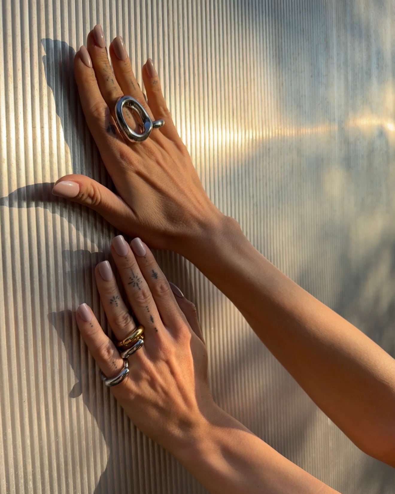 Bague "O" / Argenté