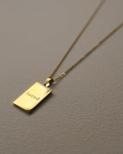 Colliers Plaques INTENTION