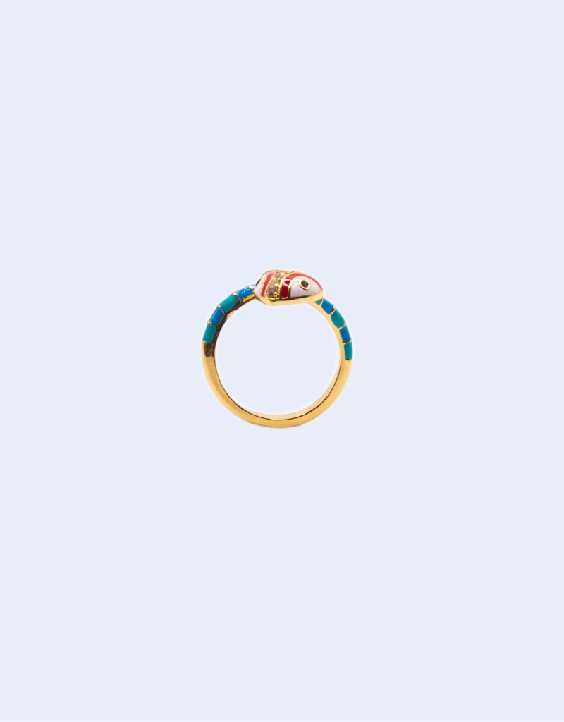 Bague LITTLE SERPENTINE Turquoise