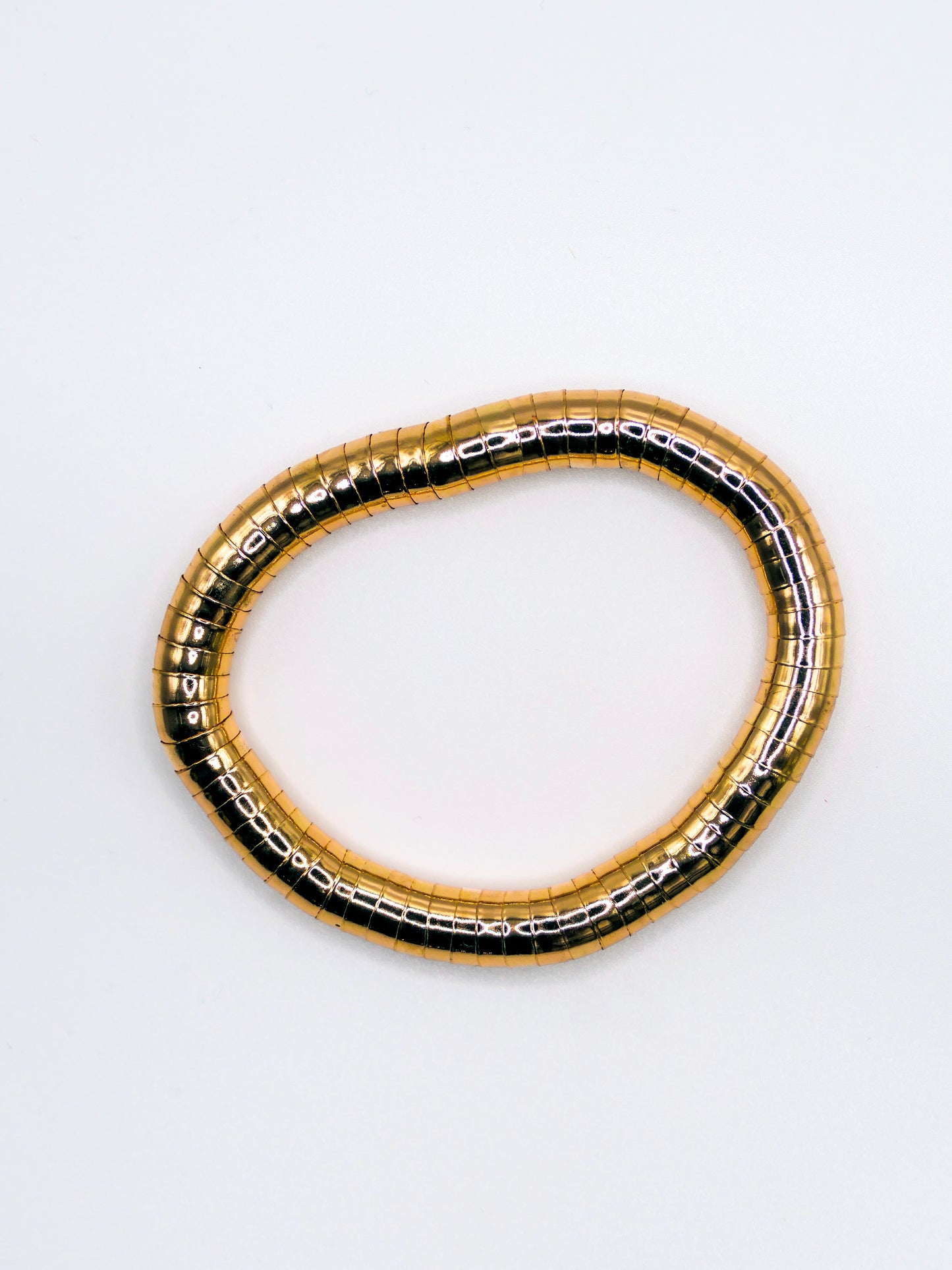 Bracelet élastique SERPENT / doré