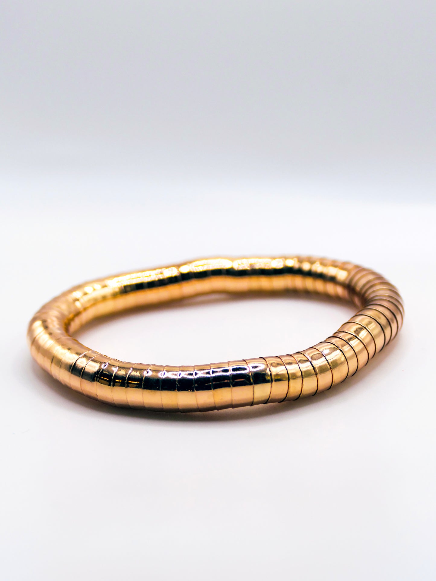 Bracelet élastique SERPENT / doré