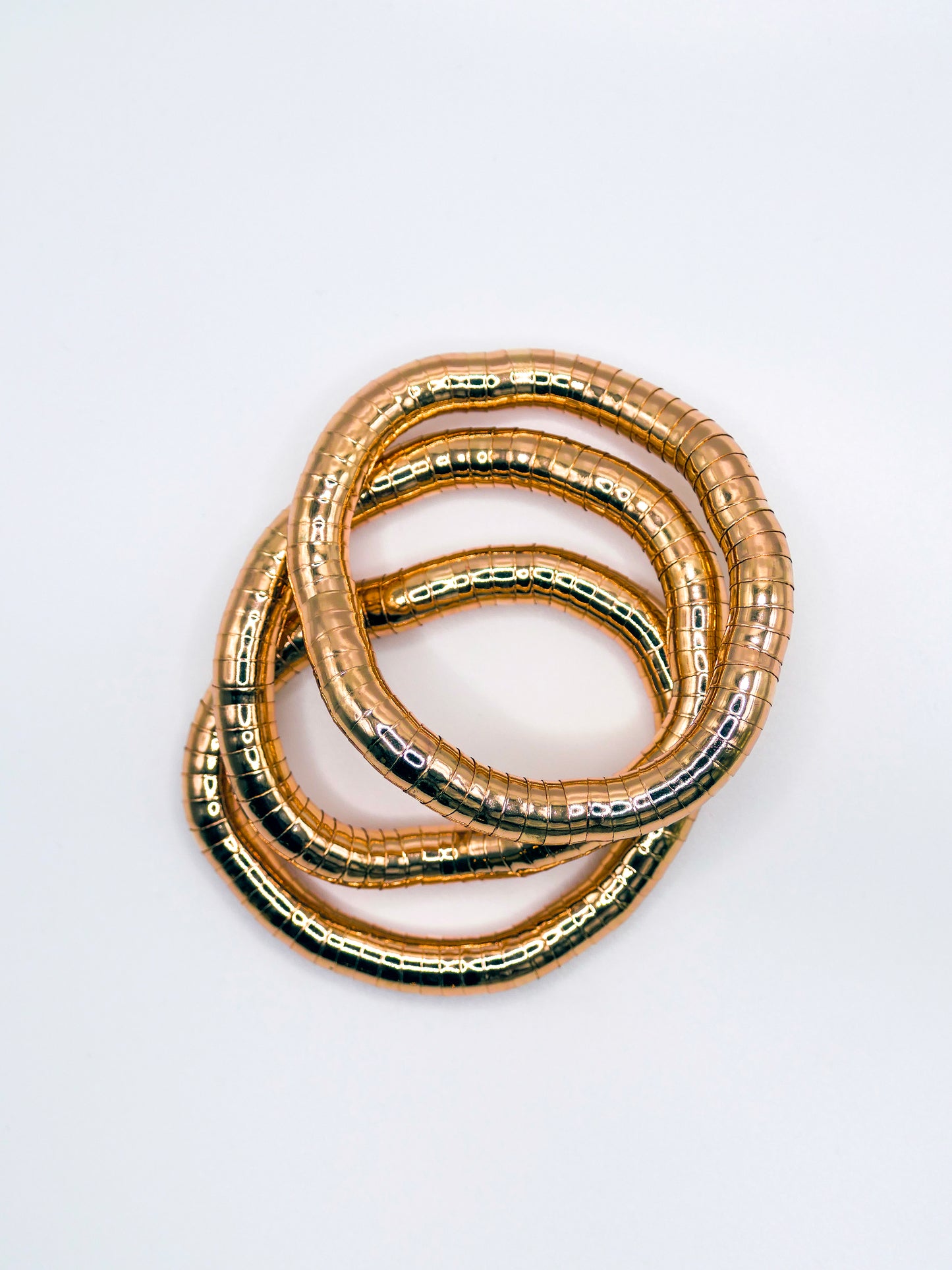 Bracelet élastique SERPENT / doré